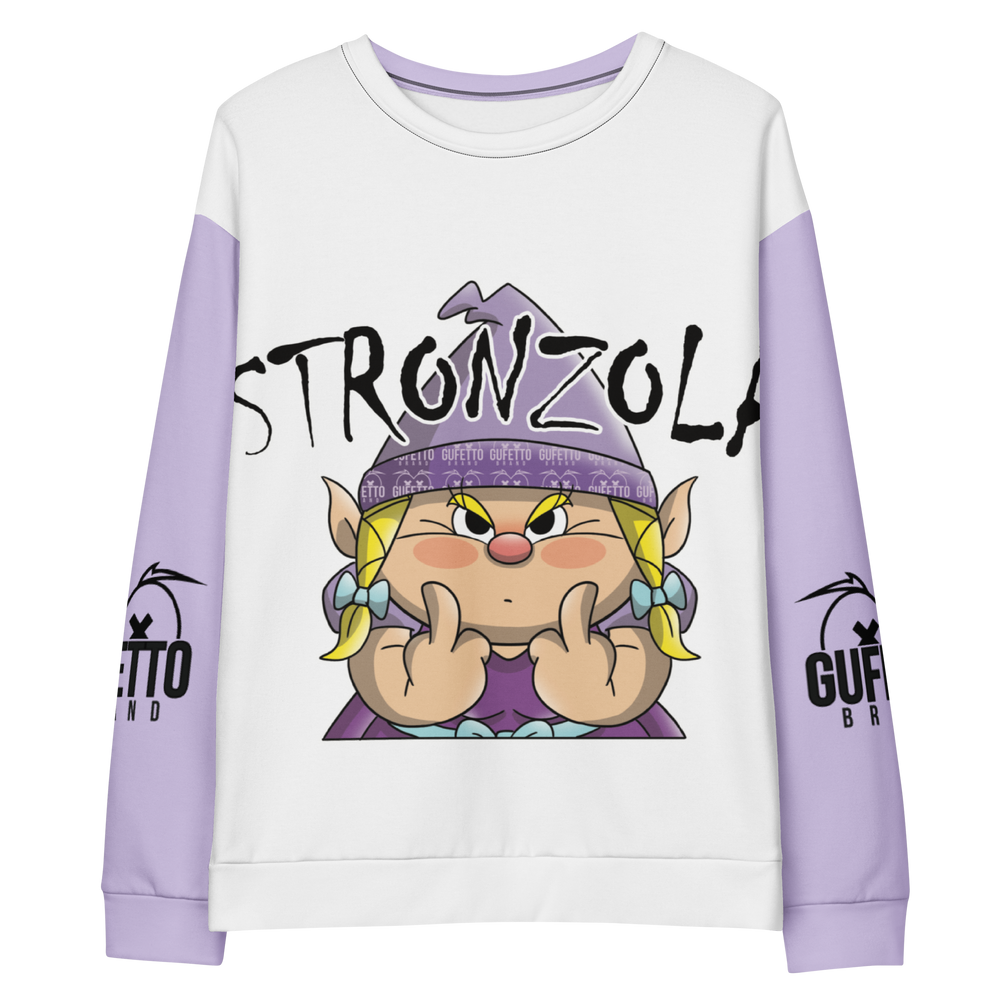 Felpa unisex Uomo/Donna STRONZOLA - Gufetto Brand 