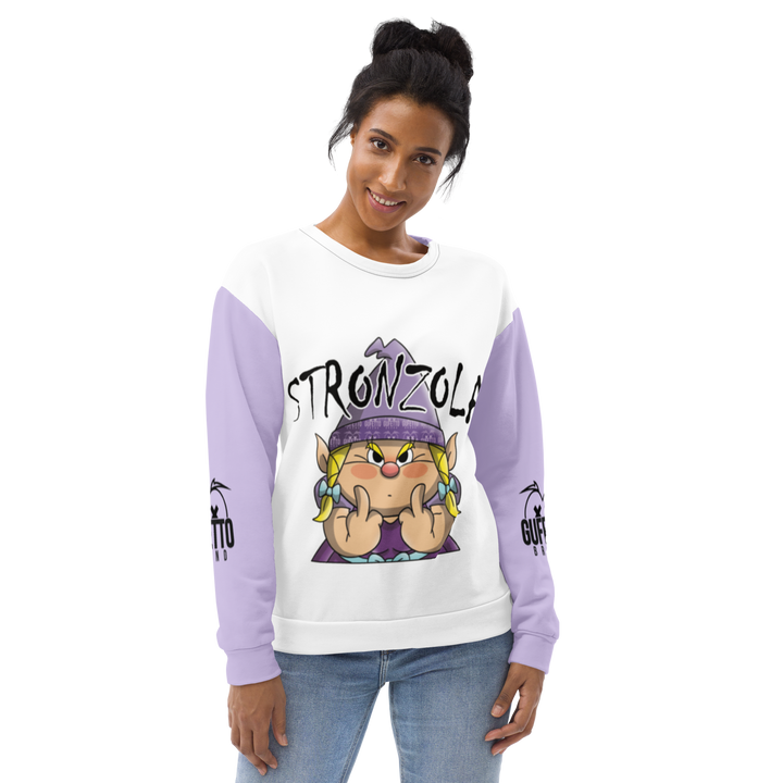 Felpa unisex Uomo/Donna STRONZOLA - Gufetto Brand 