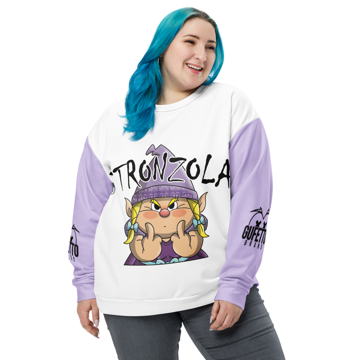 Felpa unisex Uomo/Donna STRONZOLA - Gufetto Brand 