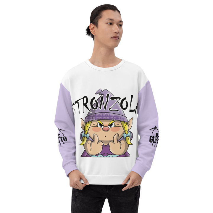 Felpa unisex Uomo/Donna STRONZOLA - Gufetto Brand 