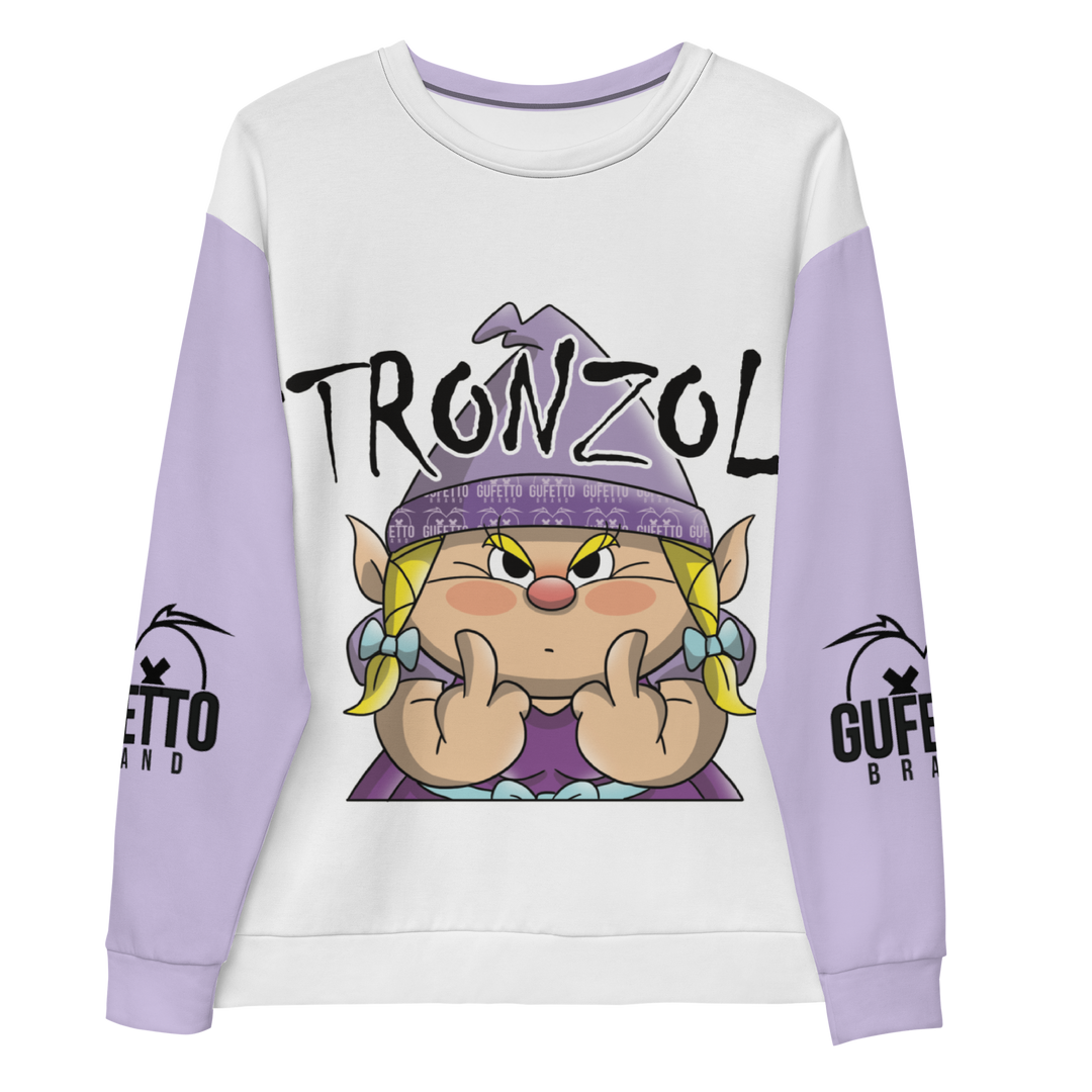 Felpa unisex Uomo/Donna STRONZOLA - Gufetto Brand 