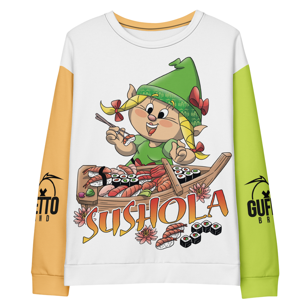 Felpa unisex Uomo/Donna SUSHOLA - Gufetto Brand 