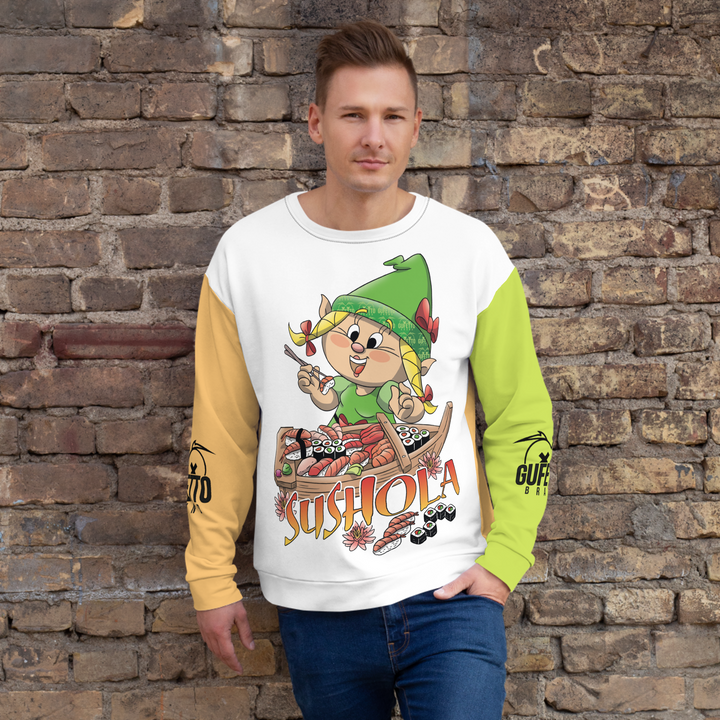 Felpa unisex Uomo/Donna SUSHOLA - Gufetto Brand 