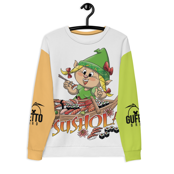 Felpa unisex Uomo/Donna SUSHOLA - Gufetto Brand 