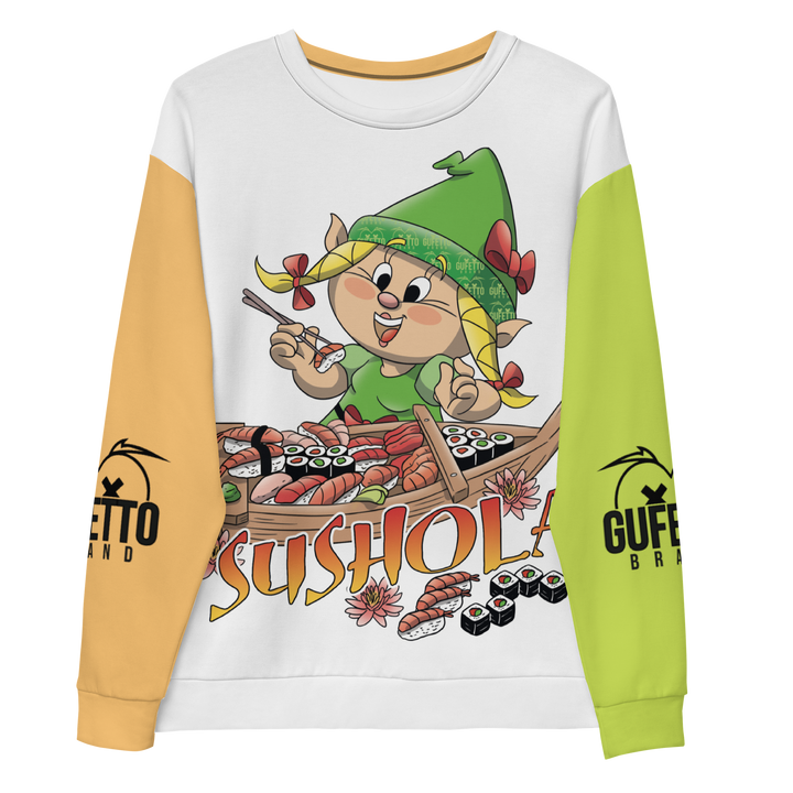 Felpa unisex Uomo/Donna SUSHOLA - Gufetto Brand 