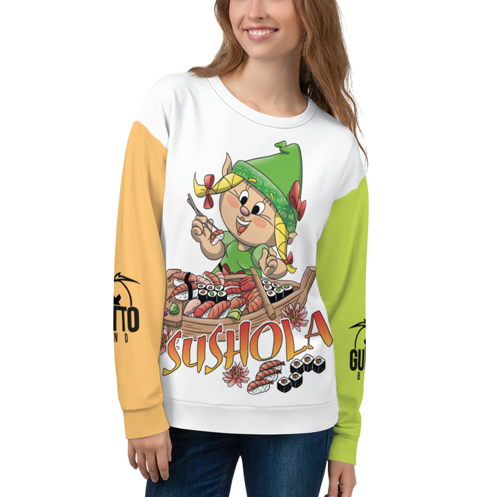Felpa unisex Uomo/Donna SUSHOLA - Gufetto Brand 