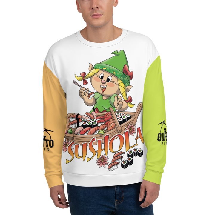 Felpa unisex Uomo/Donna SUSHOLA - Gufetto Brand 