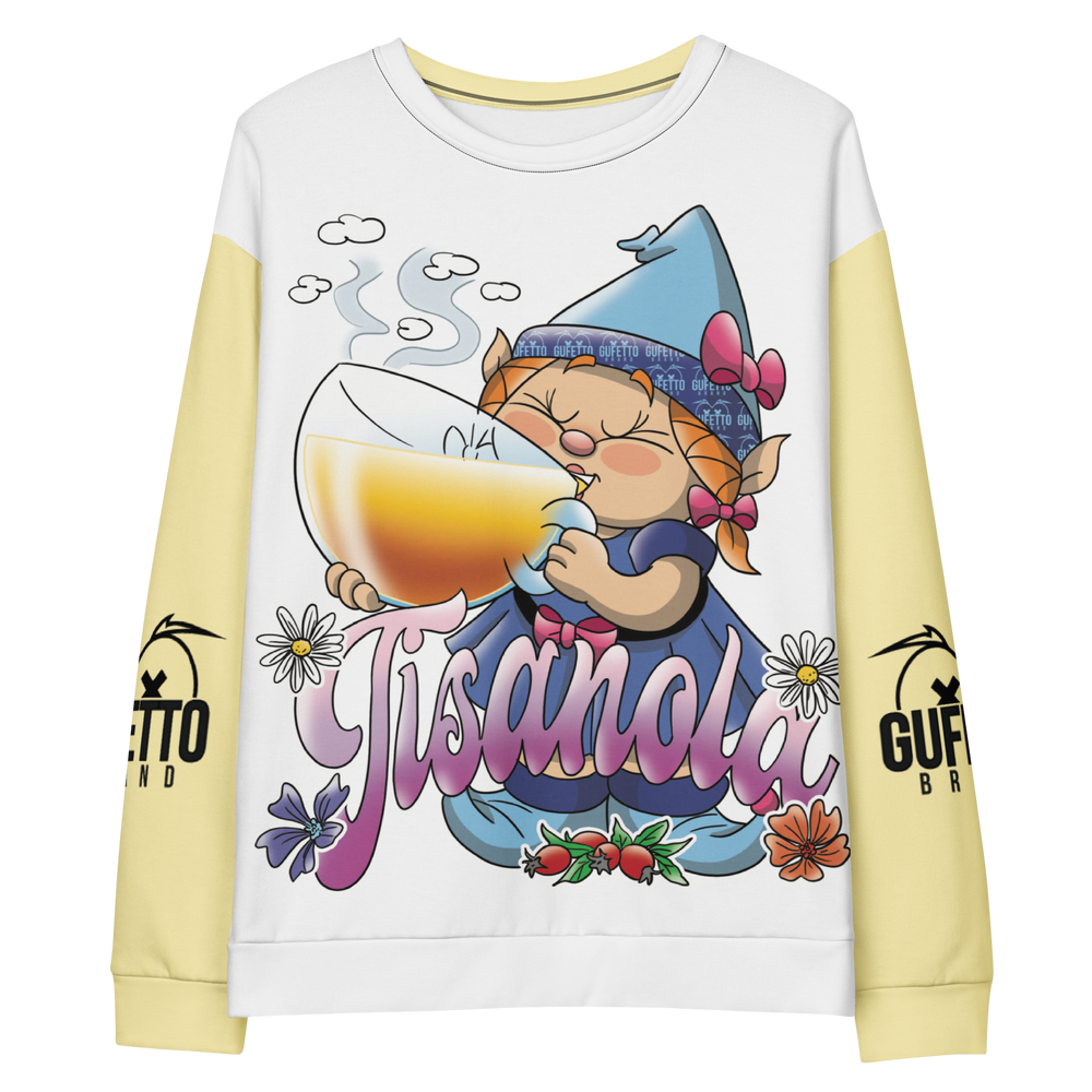 Felpa unisex Uomo/Donna TISANOLA - Gufetto Brand 