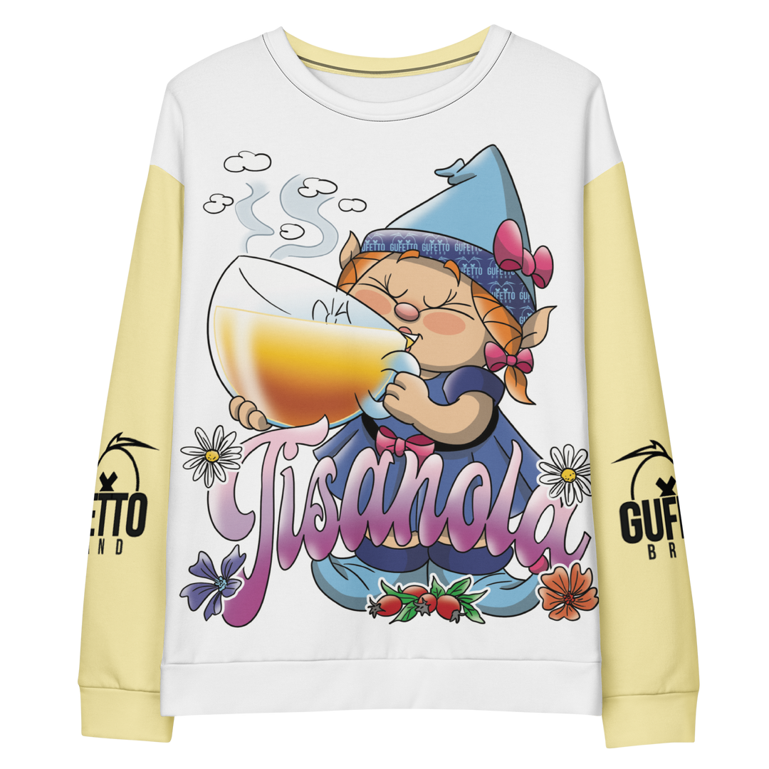 Felpa unisex Uomo/Donna TISANOLA - Gufetto Brand 