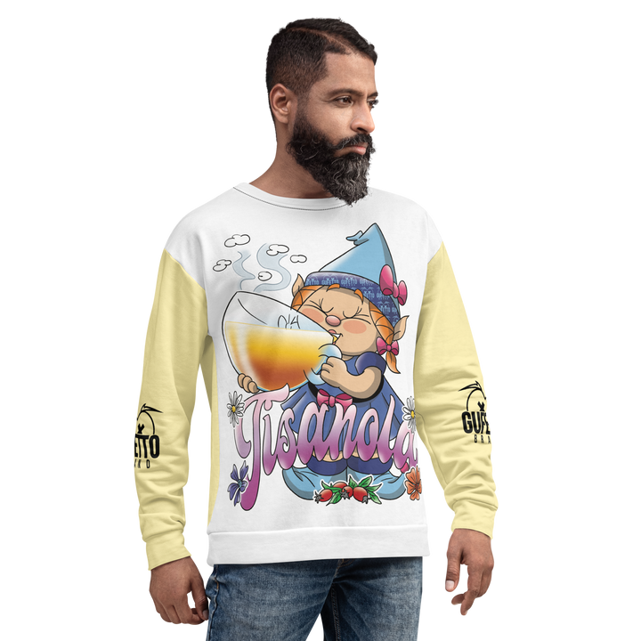 Felpa unisex Uomo/Donna TISANOLA - Gufetto Brand 