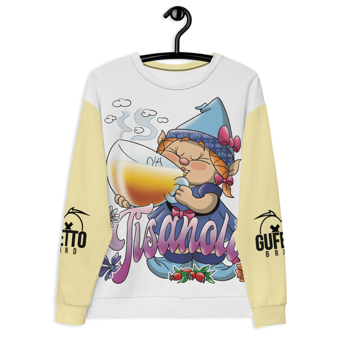 Felpa unisex Uomo/Donna TISANOLA - Gufetto Brand 