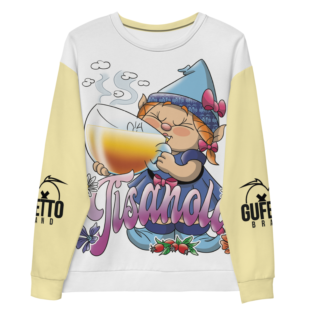 Felpa unisex Uomo/Donna TISANOLA - Gufetto Brand 