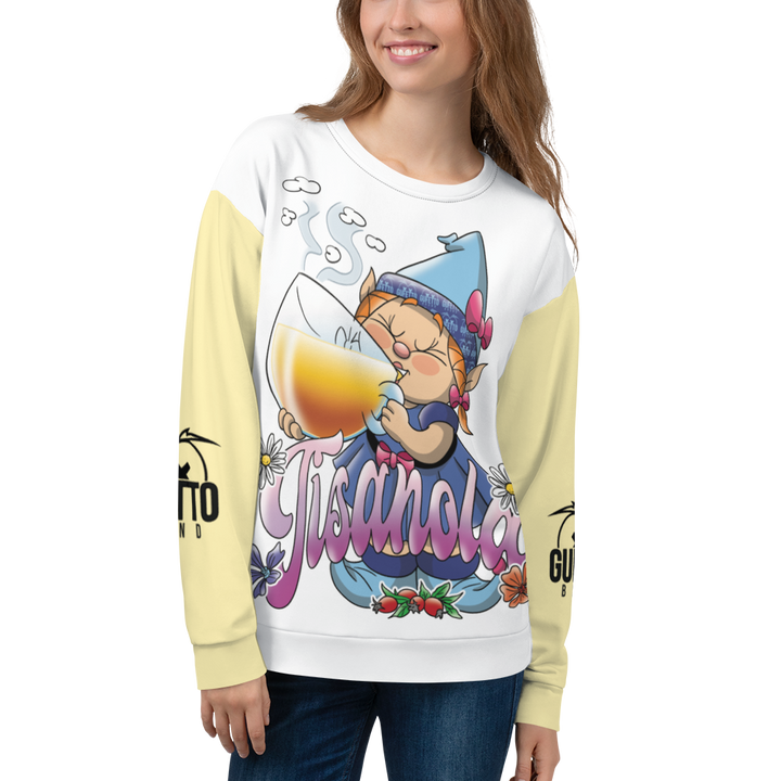 Felpa unisex Uomo/Donna TISANOLA - Gufetto Brand 