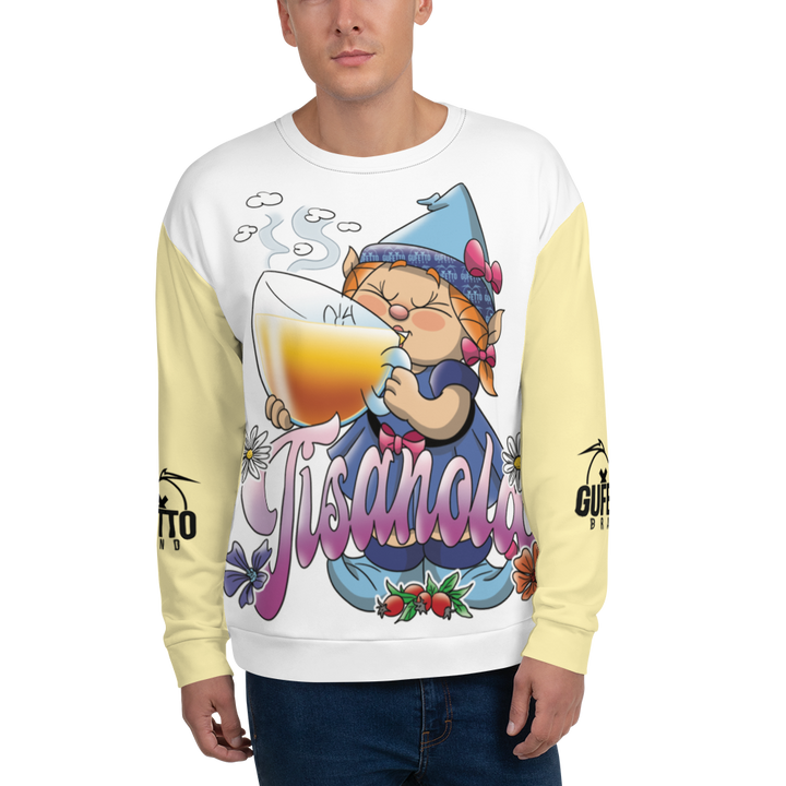 Felpa unisex Uomo/Donna TISANOLA - Gufetto Brand 