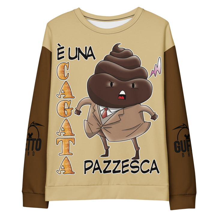Felpa unisex Uomo/Donna CAGATA - Gufetto Brand 