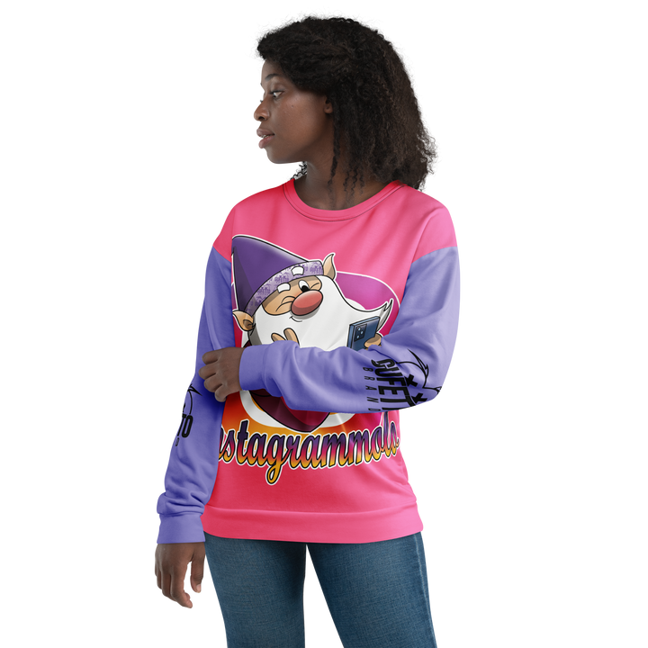 Felpa unisex Uomo/Donna INSTAGRAMMOLO - Gufetto Brand 