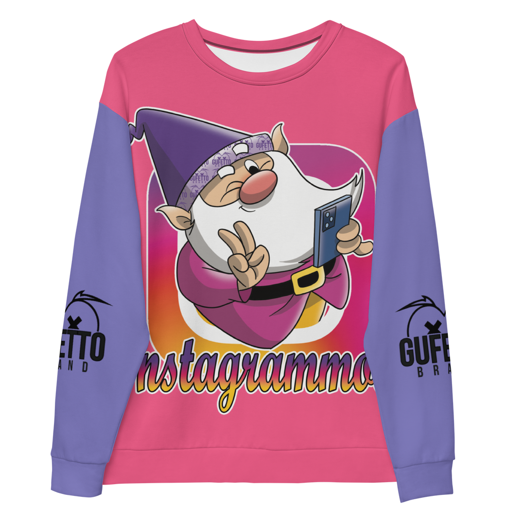 Felpa unisex Uomo/Donna INSTAGRAMMOLO - Gufetto Brand 