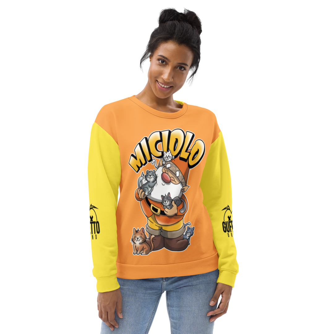 Felpa unisex Uomo/Donna MICIOLO - Gufetto Brand 