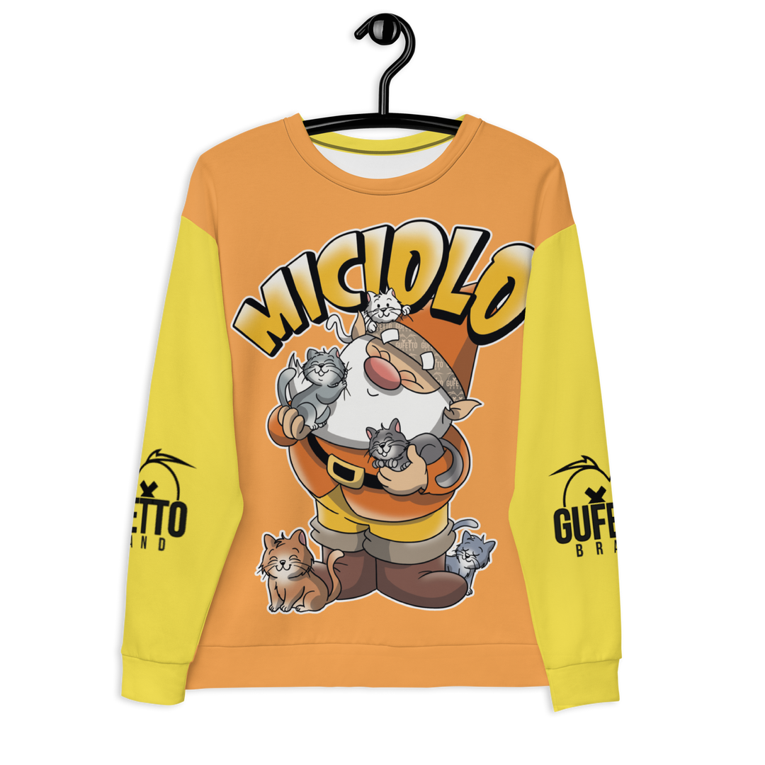 Felpa unisex Uomo/Donna MICIOLO - Gufetto Brand 