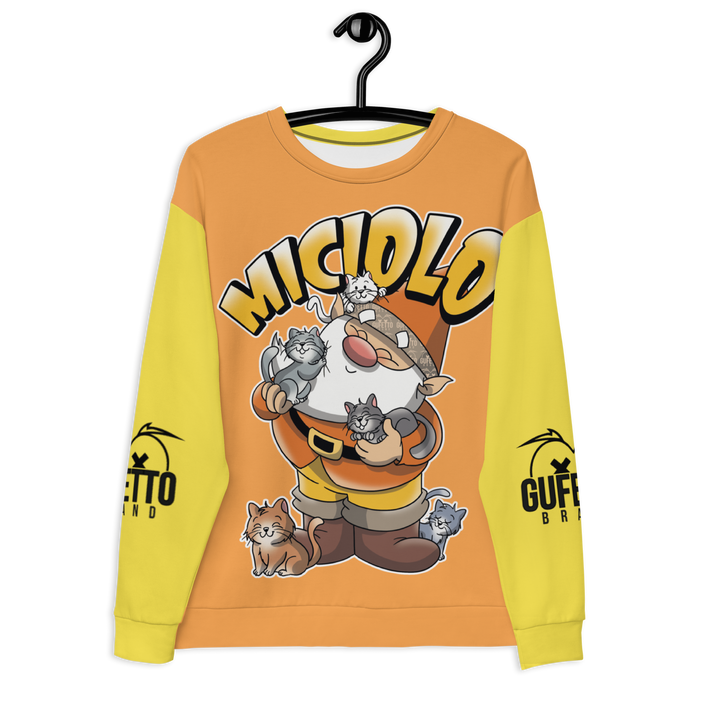 Felpa unisex Uomo/Donna MICIOLO - Gufetto Brand 