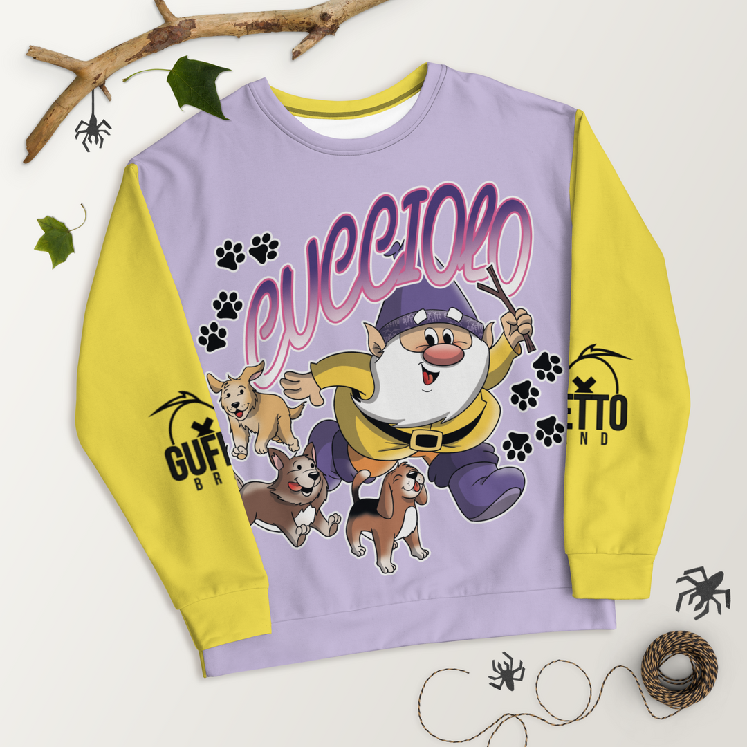 Felpa unisex Uomo/Donna CUCCIOLO - Gufetto Brand 