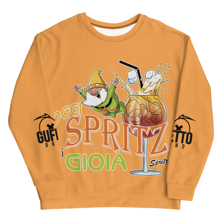 Felpa unisex Uomo/Donna SPRITZ DI GIOIA - Gufetto Brand 