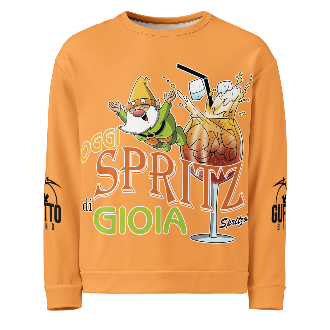 Felpa unisex Uomo/Donna SPRITZ DI GIOIA - Gufetto Brand 