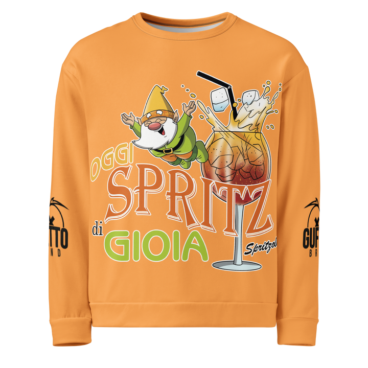 Felpa unisex Uomo/Donna SPRITZ DI GIOIA - Gufetto Brand 
