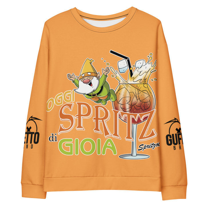 Felpa unisex Uomo/Donna SPRITZ DI GIOIA - Gufetto Brand 