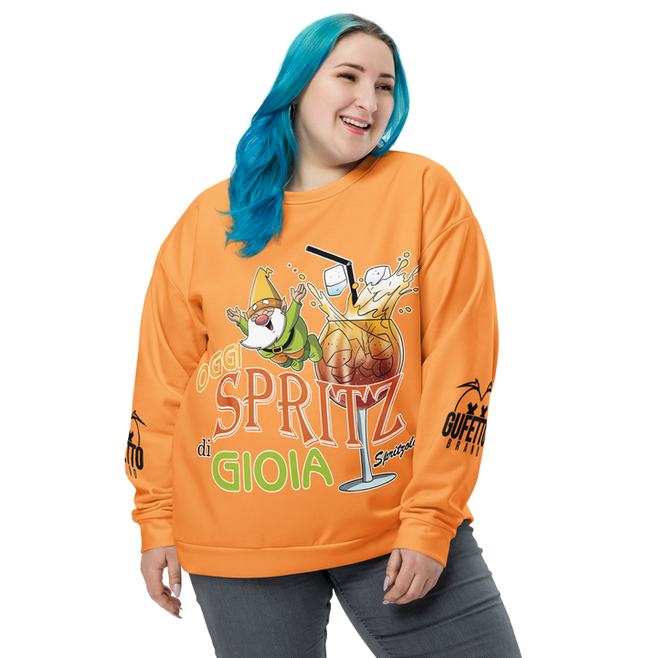 Felpa unisex Uomo/Donna SPRITZ DI GIOIA - Gufetto Brand 