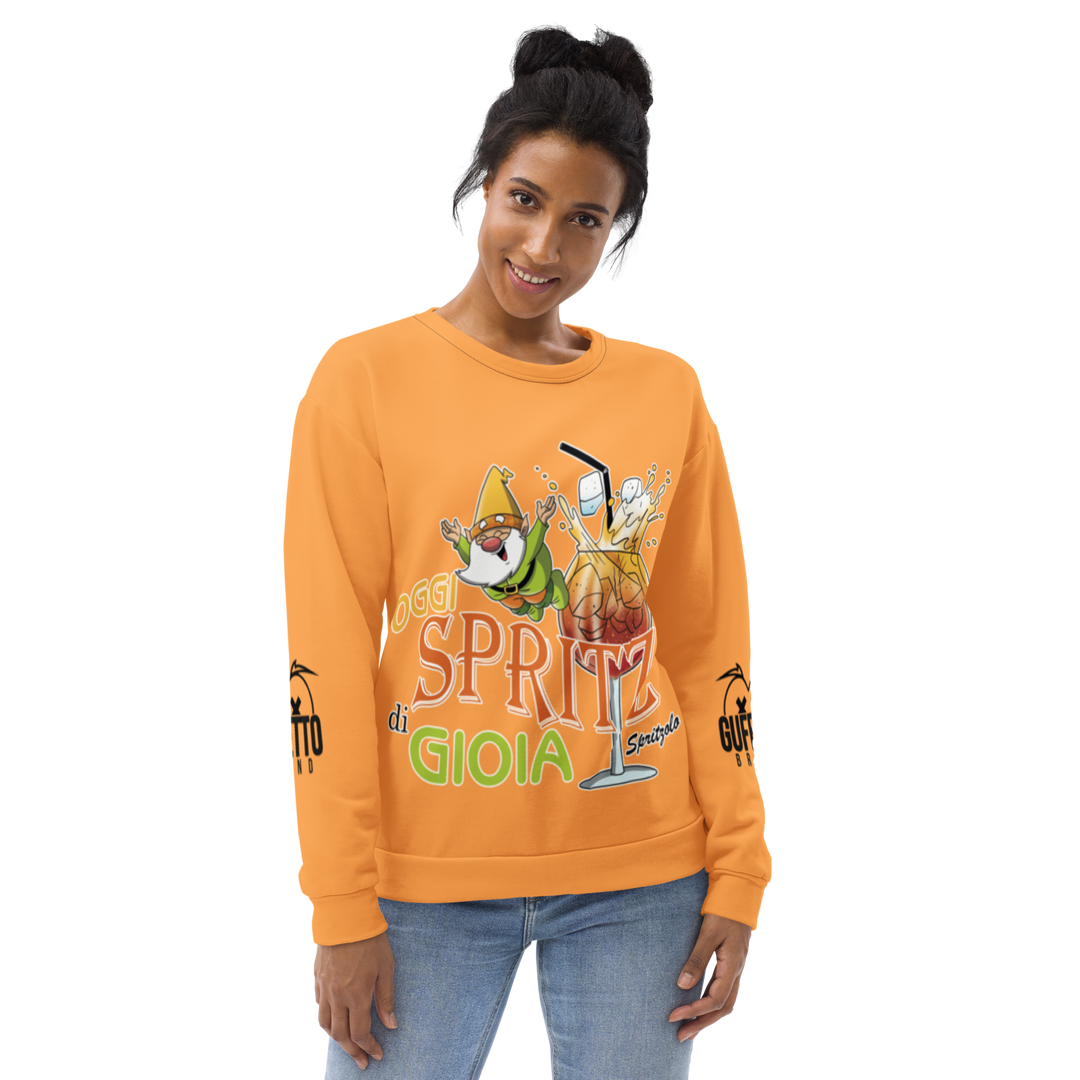Felpa unisex Uomo/Donna SPRITZ DI GIOIA - Gufetto Brand 