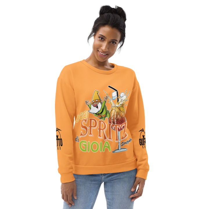 Felpa unisex Uomo/Donna SPRITZ DI GIOIA - Gufetto Brand 