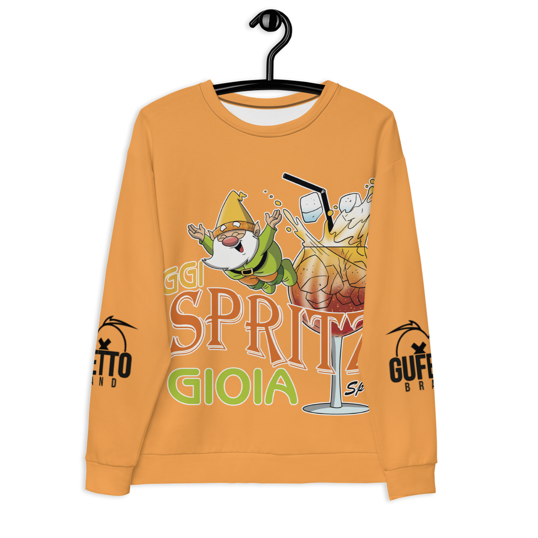Felpa unisex Uomo/Donna SPRITZ DI GIOIA - Gufetto Brand 