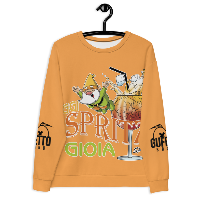 Felpa unisex Uomo/Donna SPRITZ DI GIOIA - Gufetto Brand 