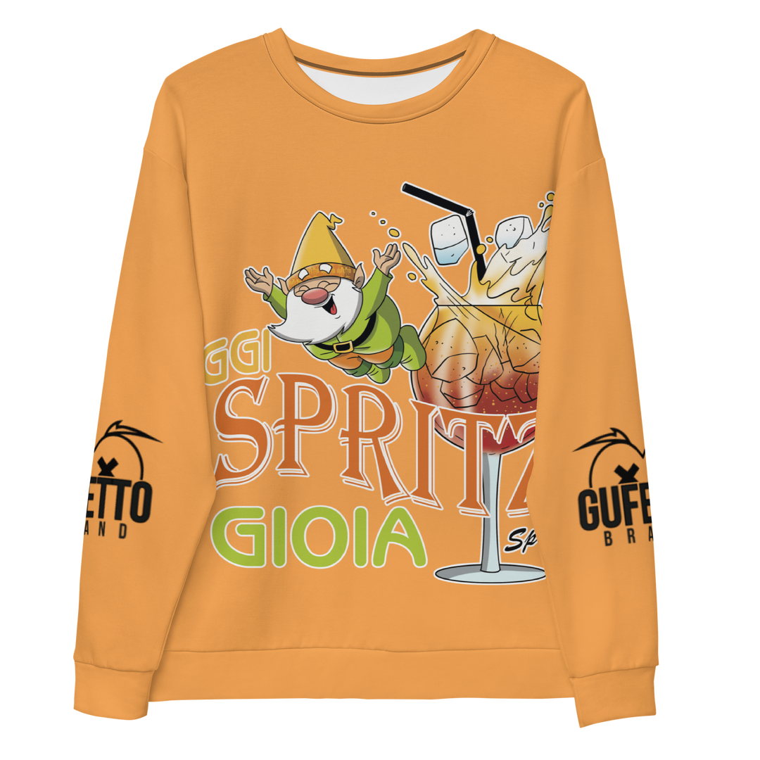 Felpa unisex Uomo/Donna SPRITZ DI GIOIA - Gufetto Brand 