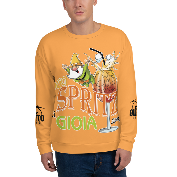 Felpa unisex Uomo/Donna SPRITZ DI GIOIA - Gufetto Brand 