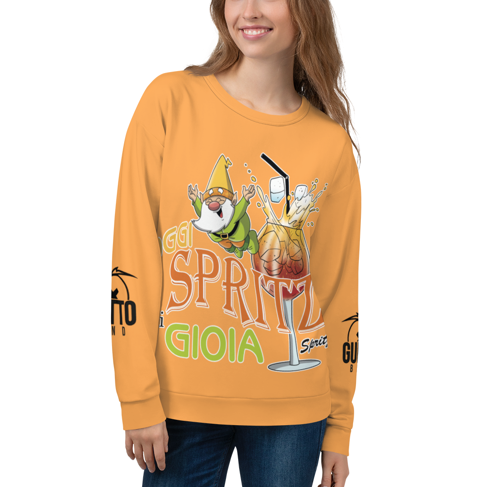 Felpa unisex Uomo/Donna SPRITZ DI GIOIA - Gufetto Brand 
