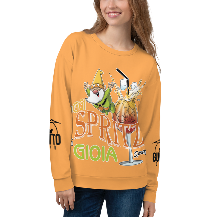 Felpa unisex Uomo/Donna SPRITZ DI GIOIA - Gufetto Brand 