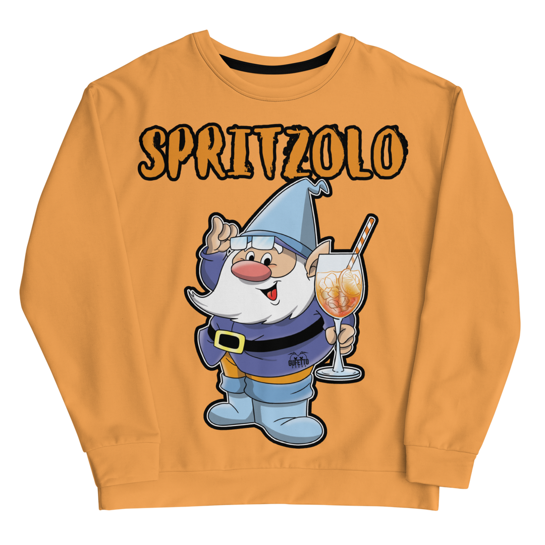 Felpa unisex Uomo/Donna Spritzolo Orange Edition - Gufetto Brand 
