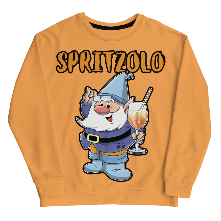 Felpa unisex Uomo/Donna Spritzolo Orange Edition - Gufetto Brand 