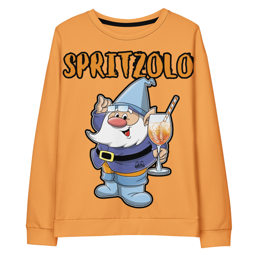 Felpa unisex Uomo/Donna Spritzolo Orange Edition - Gufetto Brand 