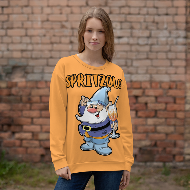 Felpa unisex Uomo/Donna Spritzolo Orange Edition - Gufetto Brand 