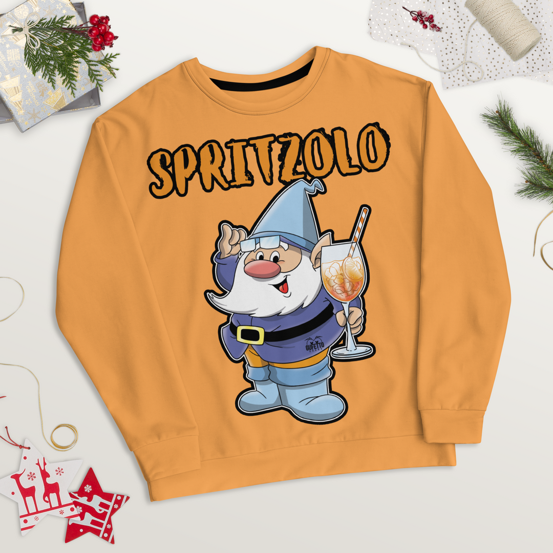 Felpa unisex Uomo/Donna Spritzolo Orange Edition - Gufetto Brand 