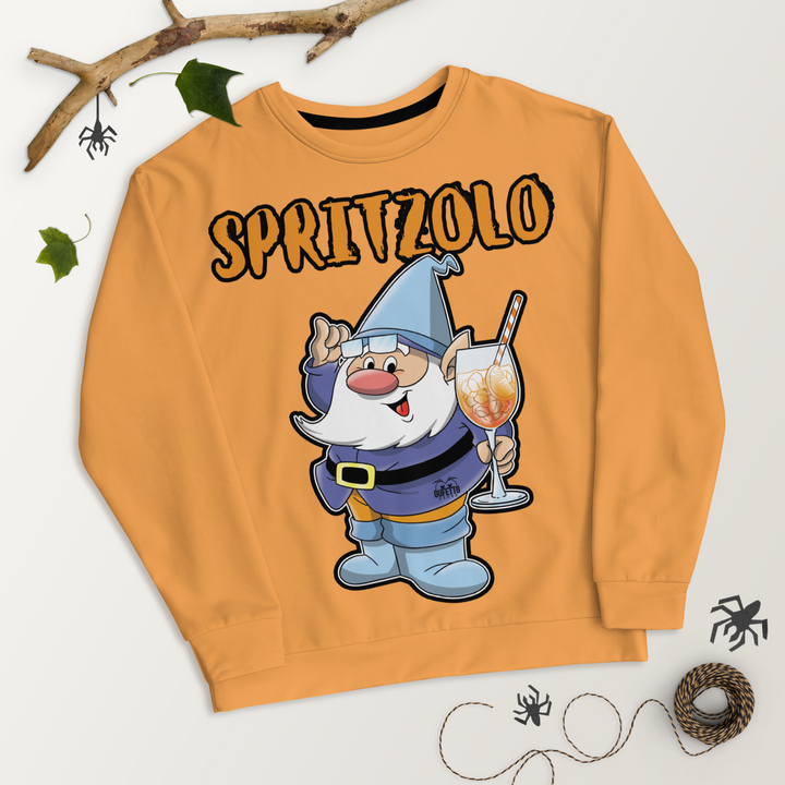 Felpa unisex Uomo/Donna Spritzolo Orange Edition - Gufetto Brand 