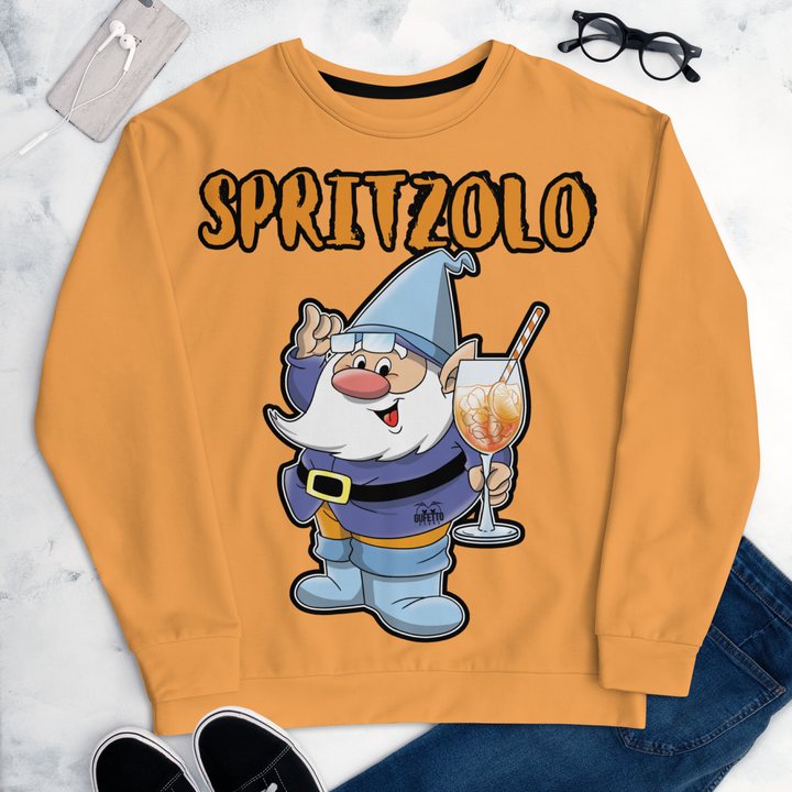 Felpa unisex Uomo/Donna Spritzolo Orange Edition - Gufetto Brand 