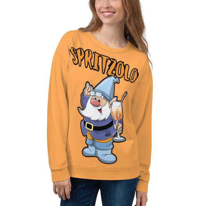 Felpa unisex Uomo/Donna Spritzolo Orange Edition - Gufetto Brand 
