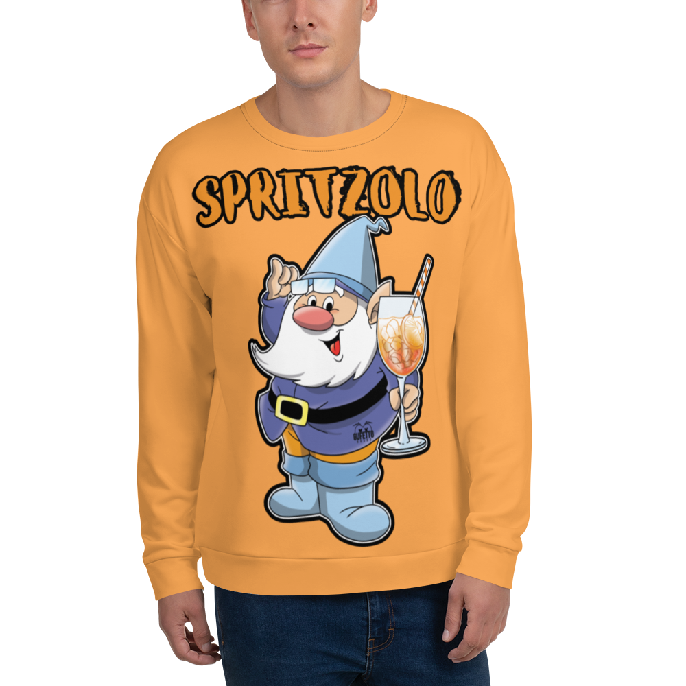 Felpa unisex Uomo/Donna Spritzolo Orange Edition - Gufetto Brand 