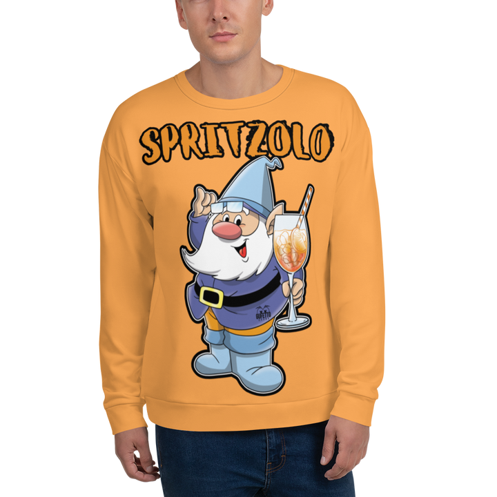 Felpa unisex Uomo/Donna Spritzolo Orange Edition - Gufetto Brand 