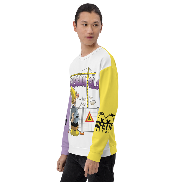 Felpa unisex Uomo/Donna PENSIONATOLO - Gufetto Brand 