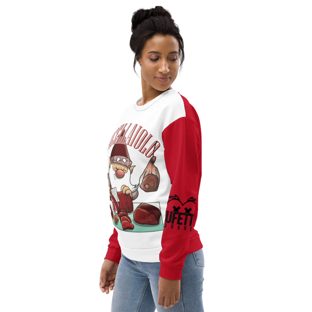 Felpa unisex Uomo/Donna MACELLAIOLO - Gufetto Brand 